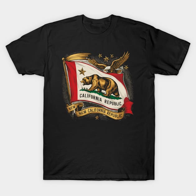 California Republic Essential T-Shirt by CustomCraze